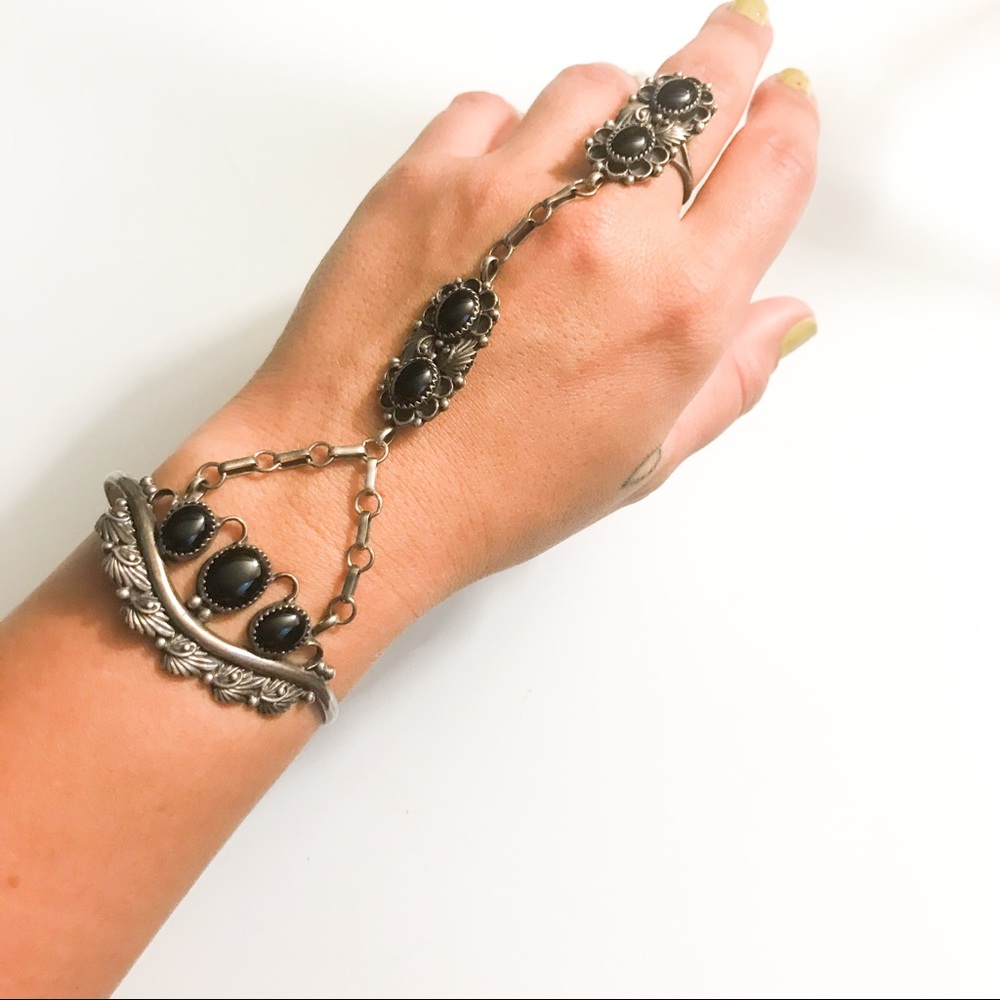 Sterling Silver Ring Bracelet